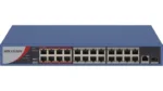 DS-3E0326P-E/M(B) PoE Switch – 24-Port Gigabit