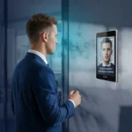 Hikvision DS-K1T680DW Ultra Series Wi-Fi face access terminal side angle
