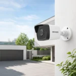 Hikvision DS-2CD1023G0E-I 2MP bullet camera IP67 housing close-up