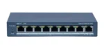 سويتش شبكة PoE ذكي 8 منافذ Fast Ethernet هيكفيجن DS-3E1309P-EI