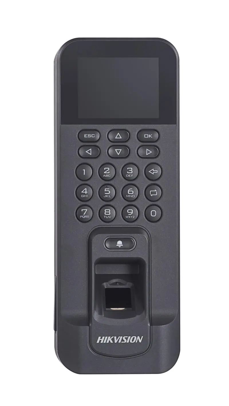 DS-K1T804AMF_Fingerprint-Terminal_13109_8.webp جهاز التحكم في الدخول بالبصمة هيكفيجن DS-K1T804AMF - الصورة 1