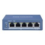 Hikvision DS-3E0505P-E/M 4-Port Gigabit PoE Switch – best price in Egypt | Speed4Trading