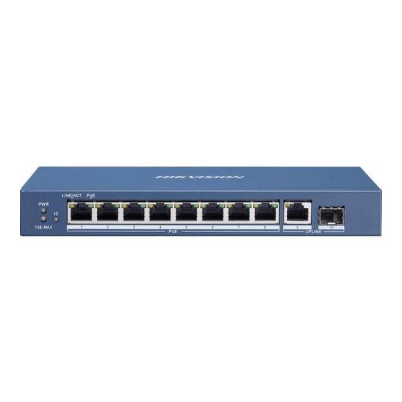 Hikvision DS-3E0510P-E/M PoE network switch best price in Egypt – Speed4Trading