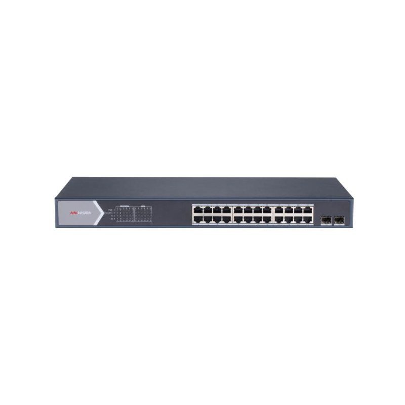 Hikvision DS-3E0526P-E/M 24-Port Gigabit Long-Range PoE Switch – best price in Egypt | Speed4Trading