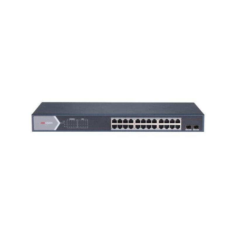 Hikvision DS-3E0526P-E/M 24-port PoE network switch best price in Egypt – Speed4Trading