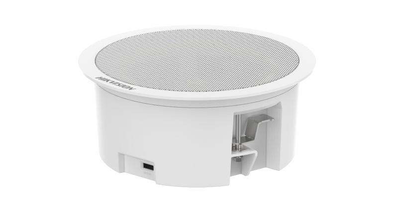 DS-QAZ1203G1-BE-吸顶音箱 Hikvision DS-QAZ1203G1-BE 3W PoE network ceiling speaker - best price in Egypt